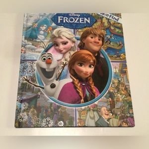 Frozen Look and Find Book Hardcover
